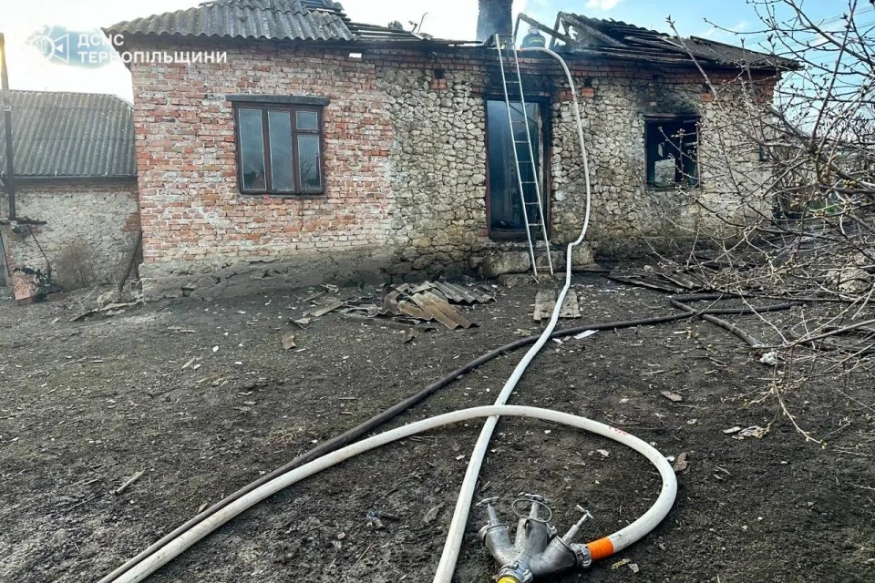 На Тернопільщині чоловік загинув під час пожежі (фото)
