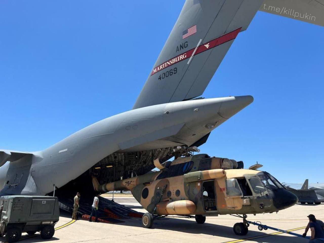 США відправляють в Україну вертольоти Мі-17