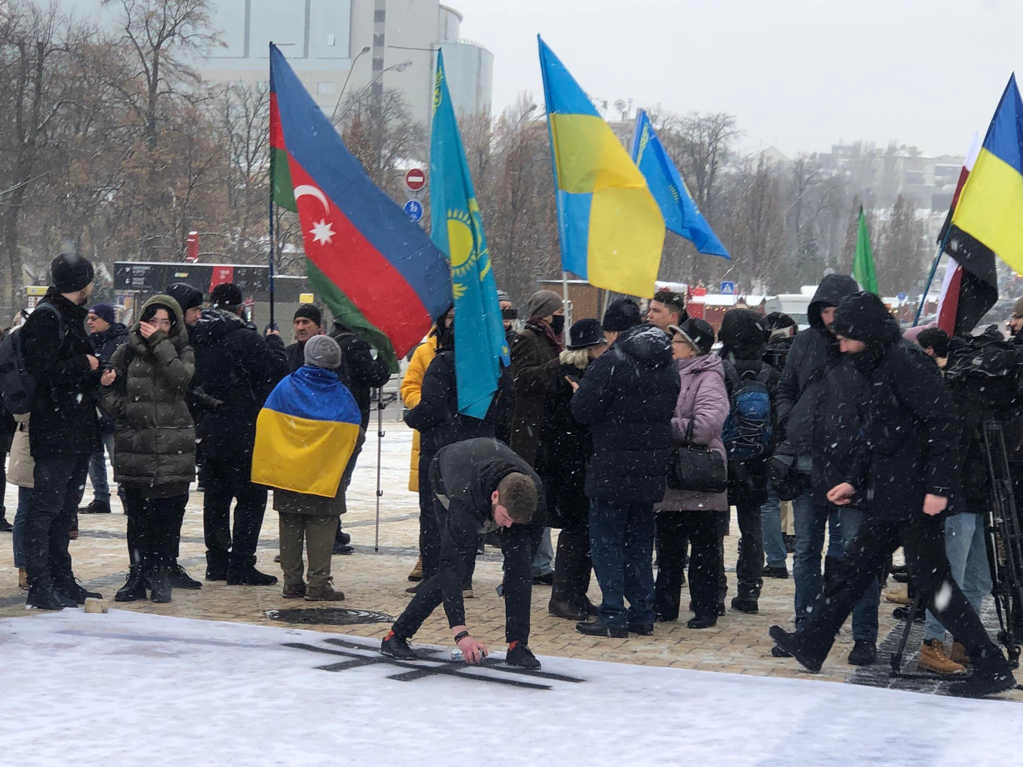 В Україні перед завтрашнім самітом проходить акція "Скажи Путіну -ні"