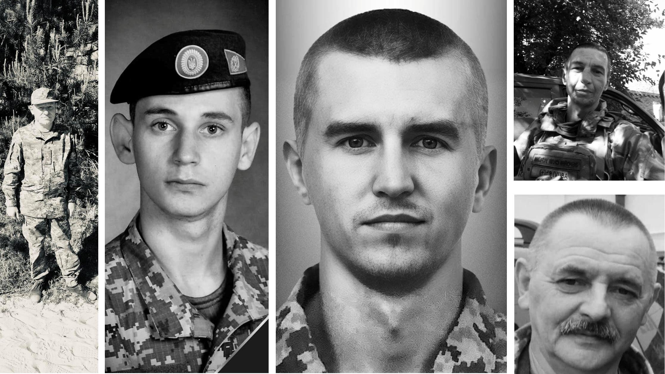 Загинули на сході та півдні: Львівщина прощається з п’ятьма Героями
