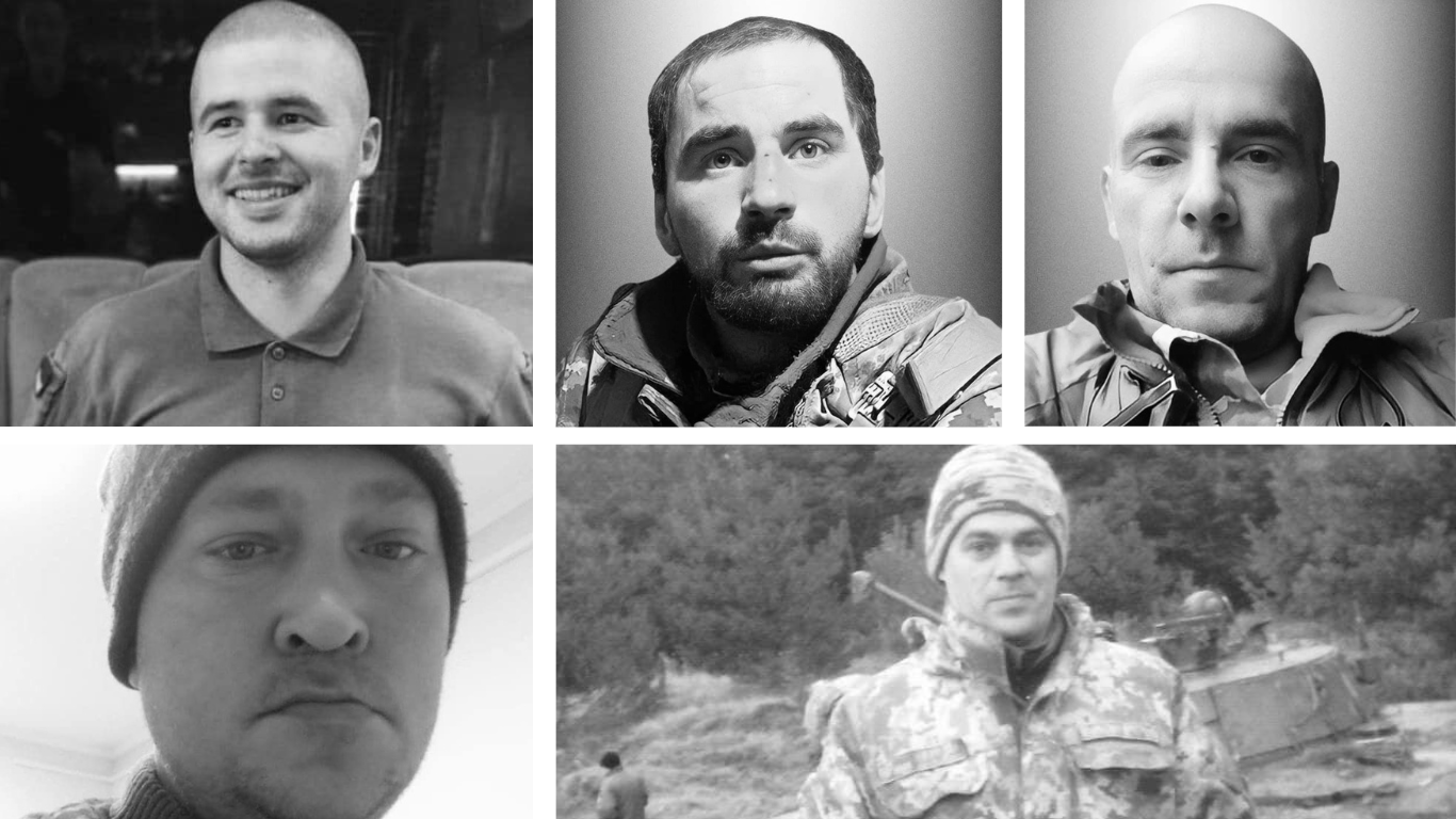 Загинули на сході та Запоріжжі. Львівщина прощається з п'ятьма захисниками