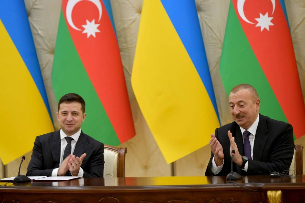 Зеленський сьогодні зустрінеться з президентом Азербайджану