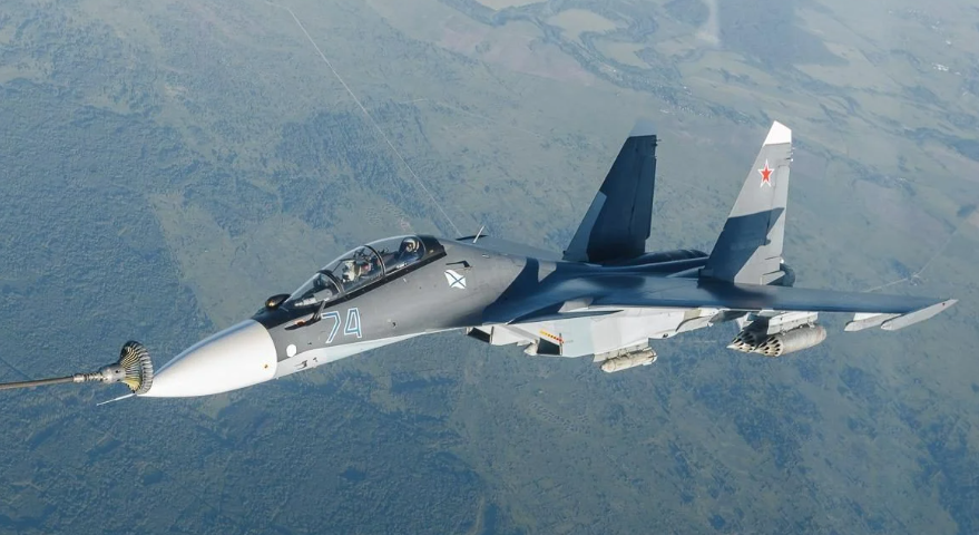 Екіпаж знищеного дронами російського Су-30 у Криму не вижив, – Буданов