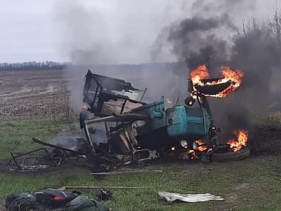 На Чернігівщині тракторист підірвався на протитанковій міні