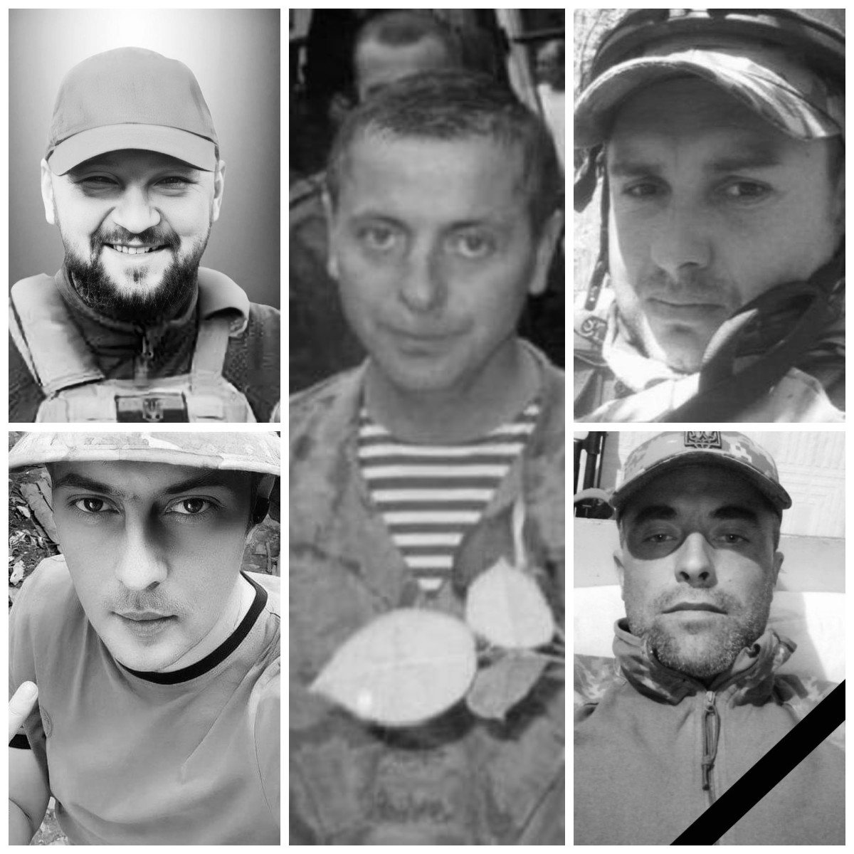 Загинули на сході та Запоріжжі. Львівщина прощається із п’ятьма захисниками