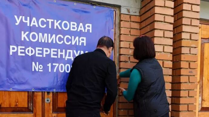 "Референдуми": росіяни заявили про початок голосування на окупованих територіях